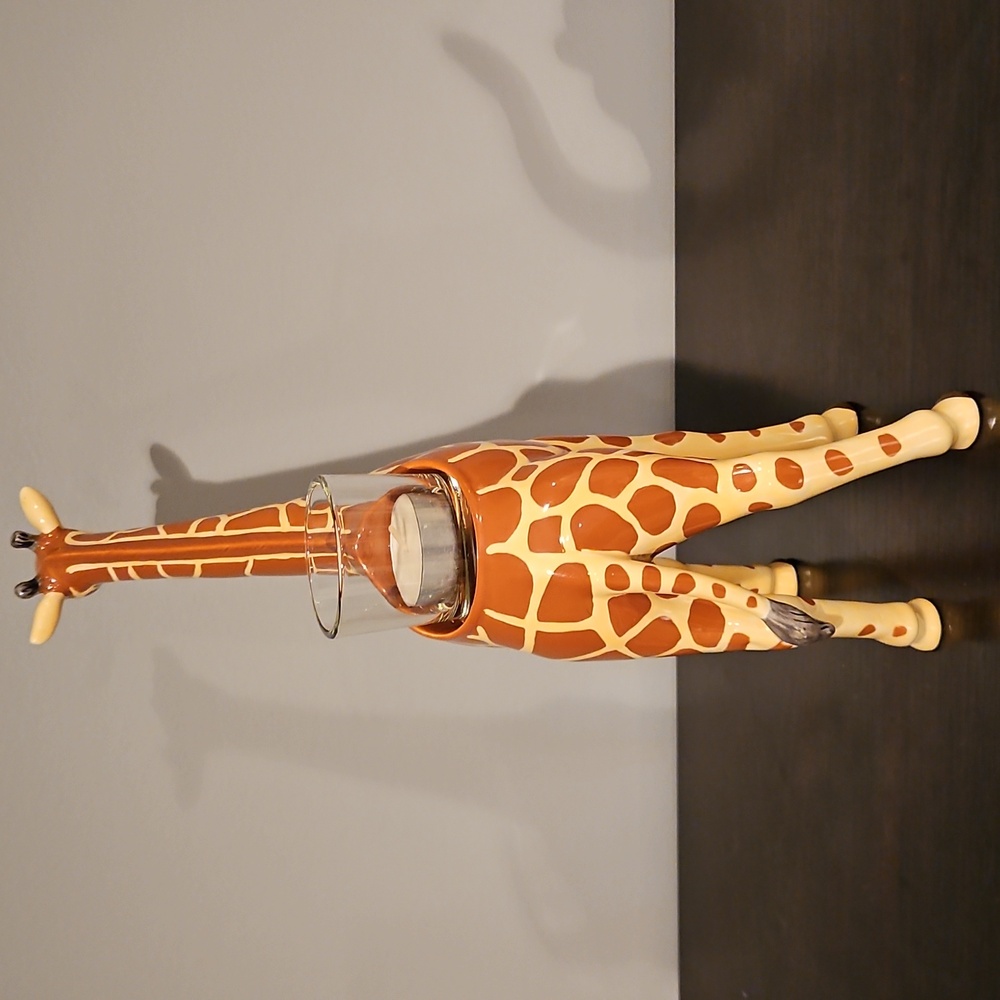 PartyLite Giraffe African Inspiration Candle Holder - Picture 3 of 7